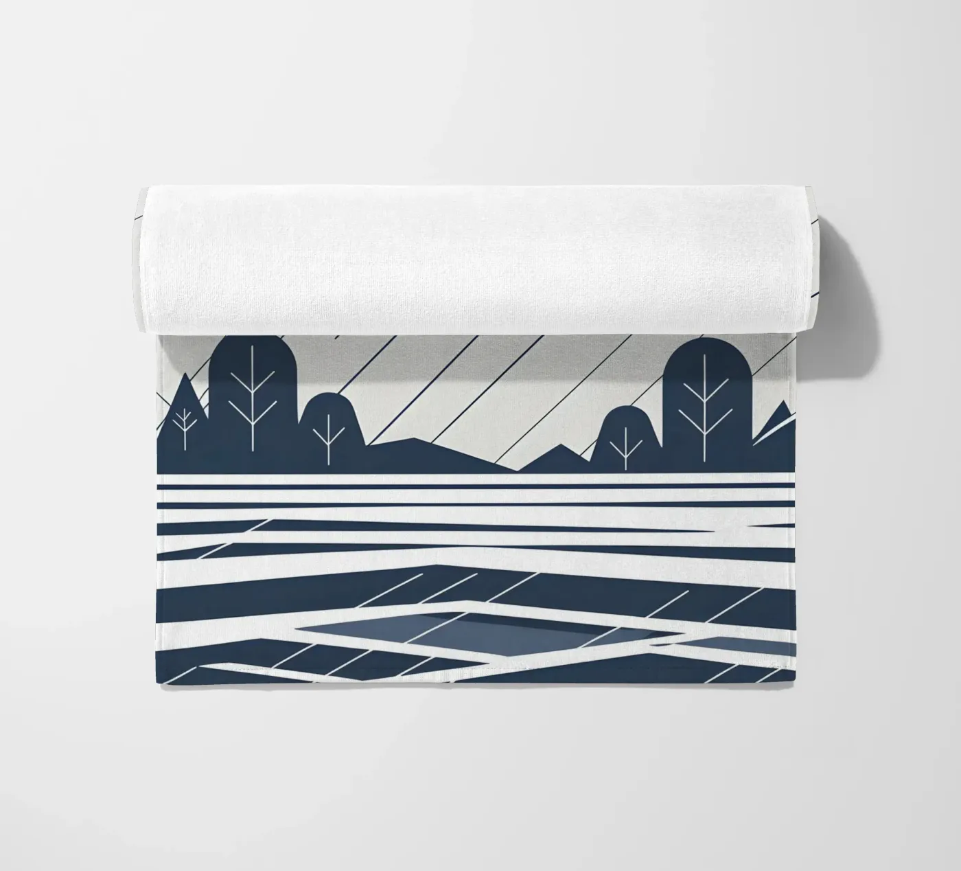 Linee di pioggia telo mare da LIFESTYLE OBJECTS