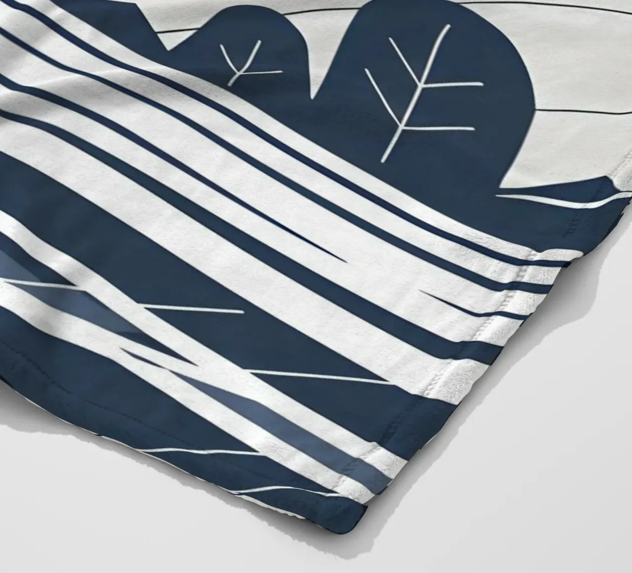 Linee di pioggia coperta in pile da LIFESTYLE OBJECTS