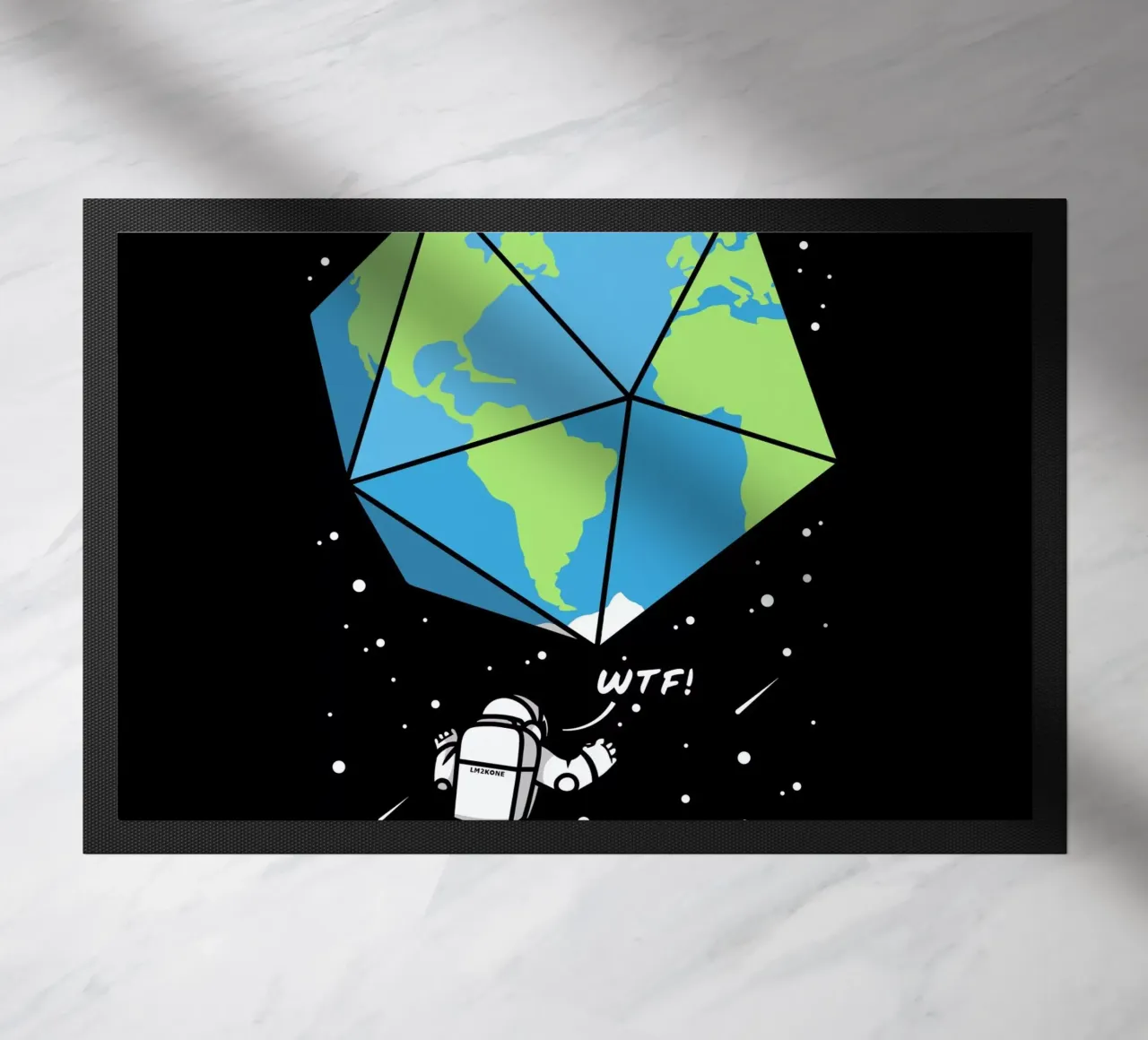 D20 astronauta terrestre zerbino da LM2KONE
