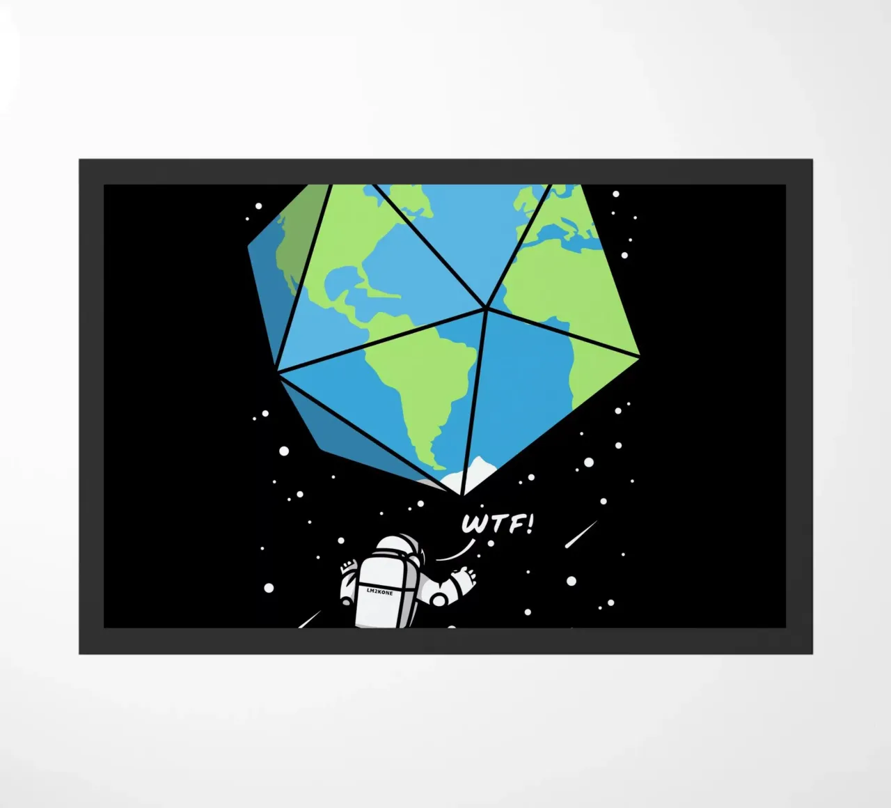 D20 astronauta terrestre zerbino da LM2KONE