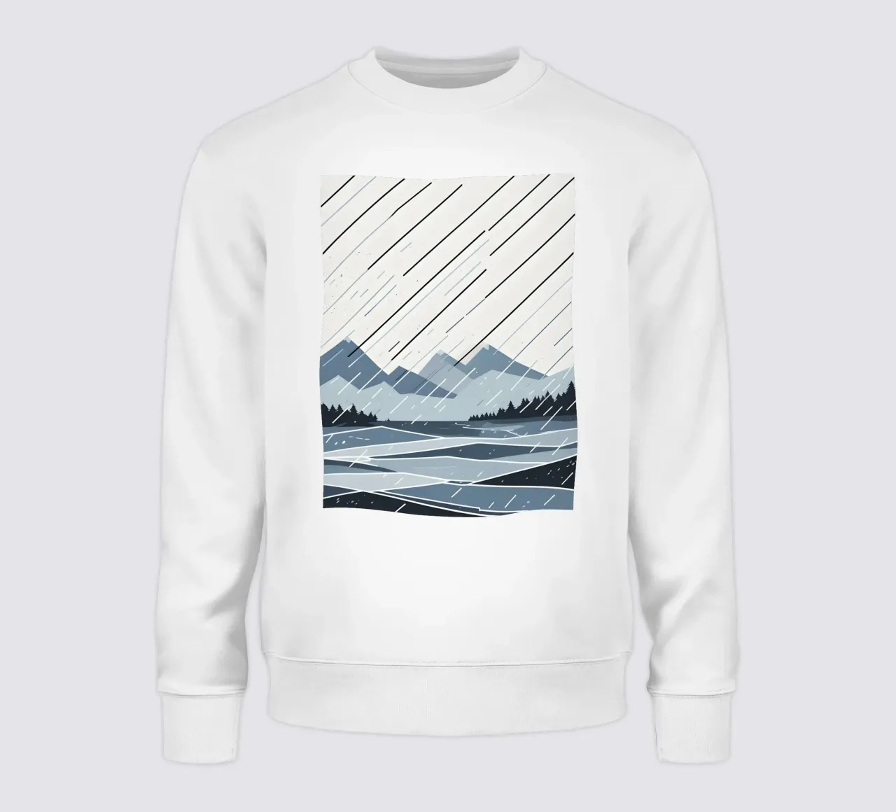 Linee di pioggia felpa da LIFESTYLE OBJECTS