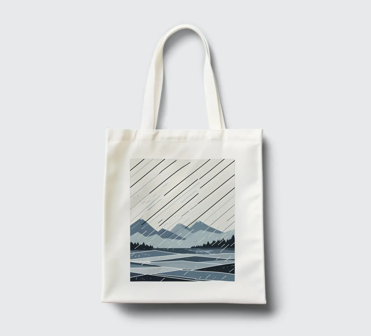Linee di pioggia borsa in juta da LIFESTYLE OBJECTS