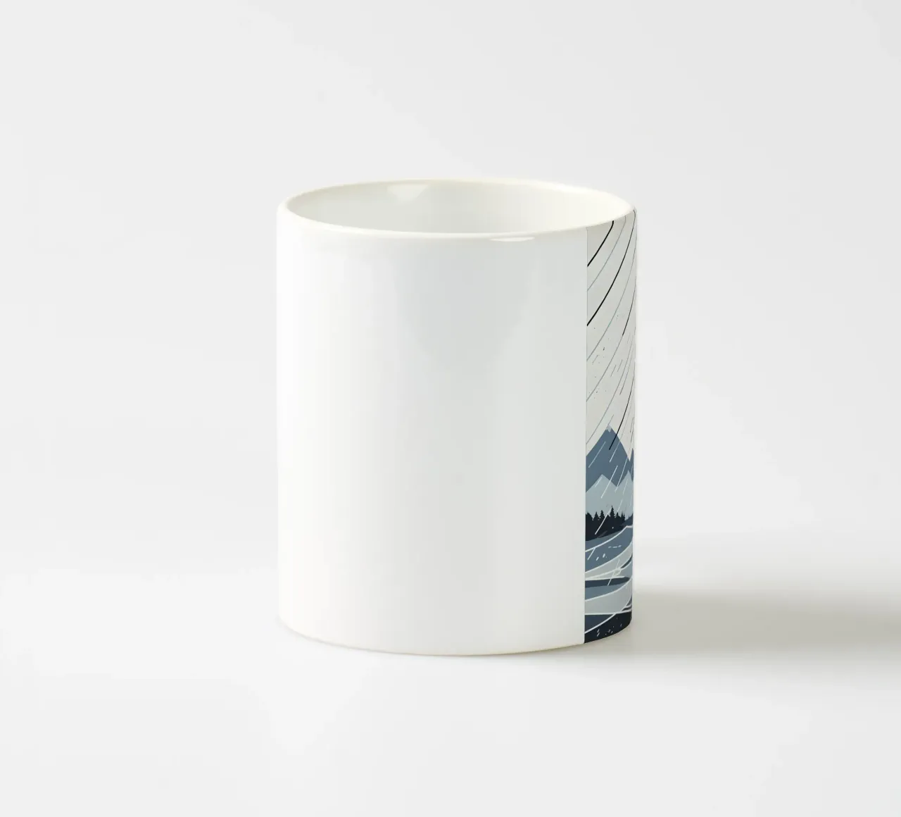 Linee di pioggia tazza in ceramica da LIFESTYLE OBJECTS