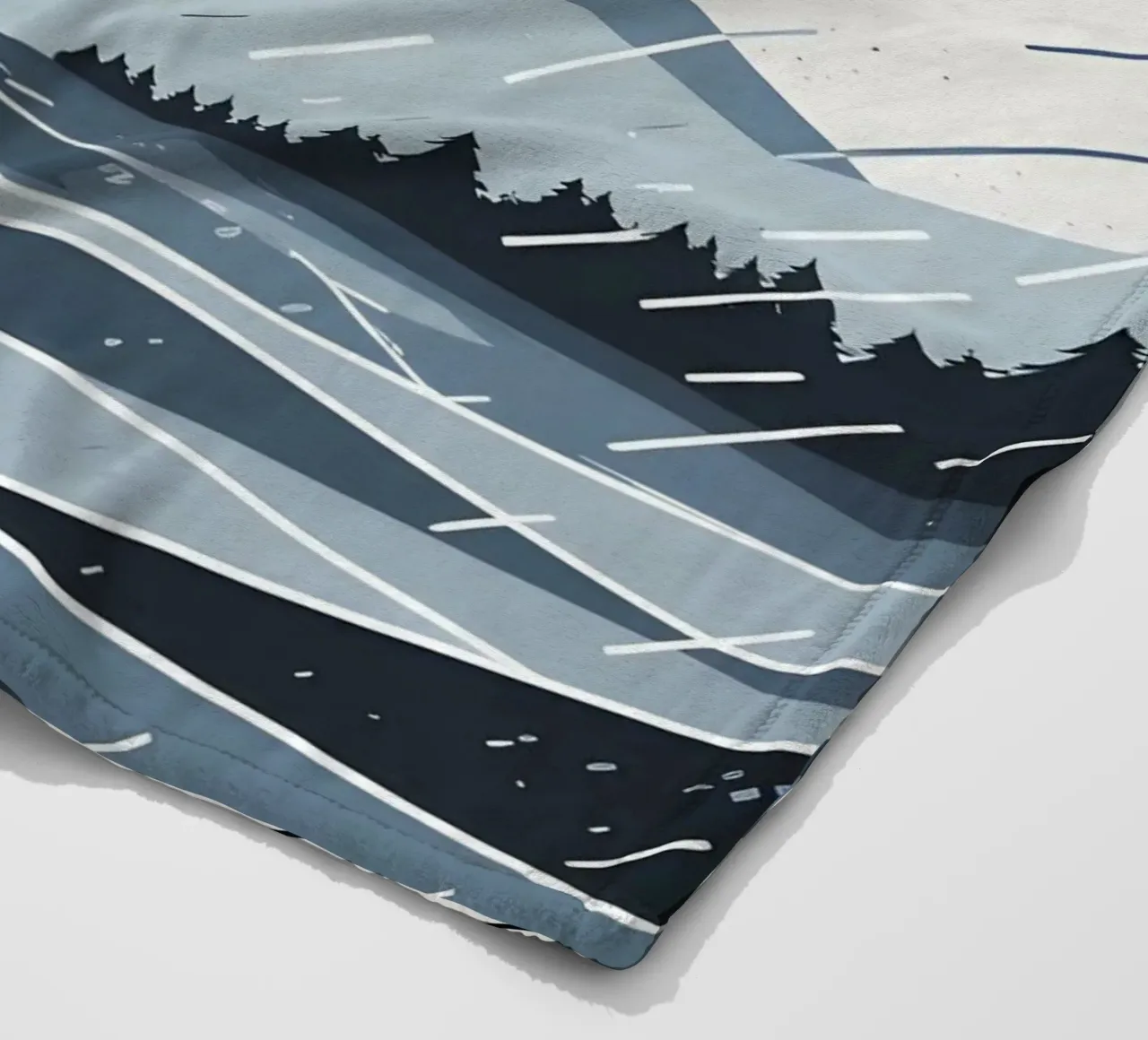 Linee di pioggia coperta in pile da LIFESTYLE OBJECTS