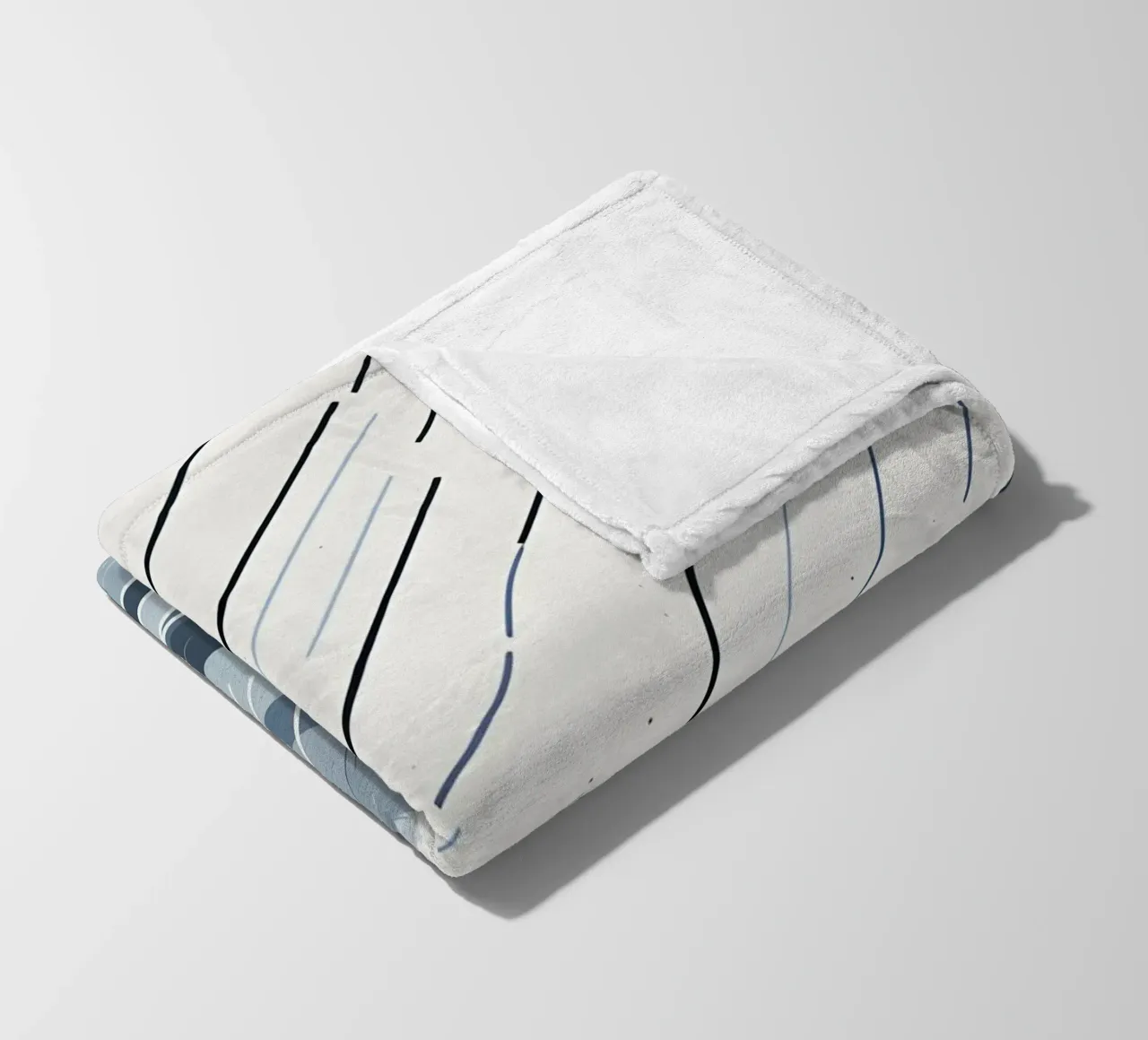 Linee di pioggia coperta in pile da LIFESTYLE OBJECTS