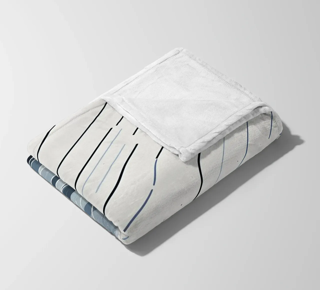 Linee di pioggia coperta in pile da LIFESTYLE OBJECTS