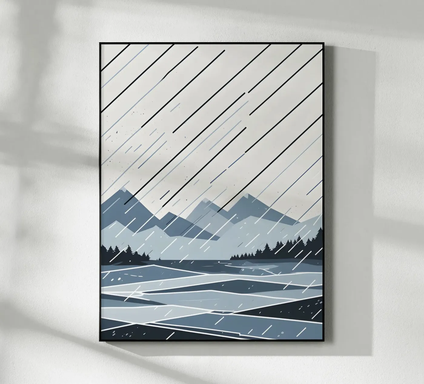 Lignes de pluie plexiglas de LIFESTYLE OBJECTS