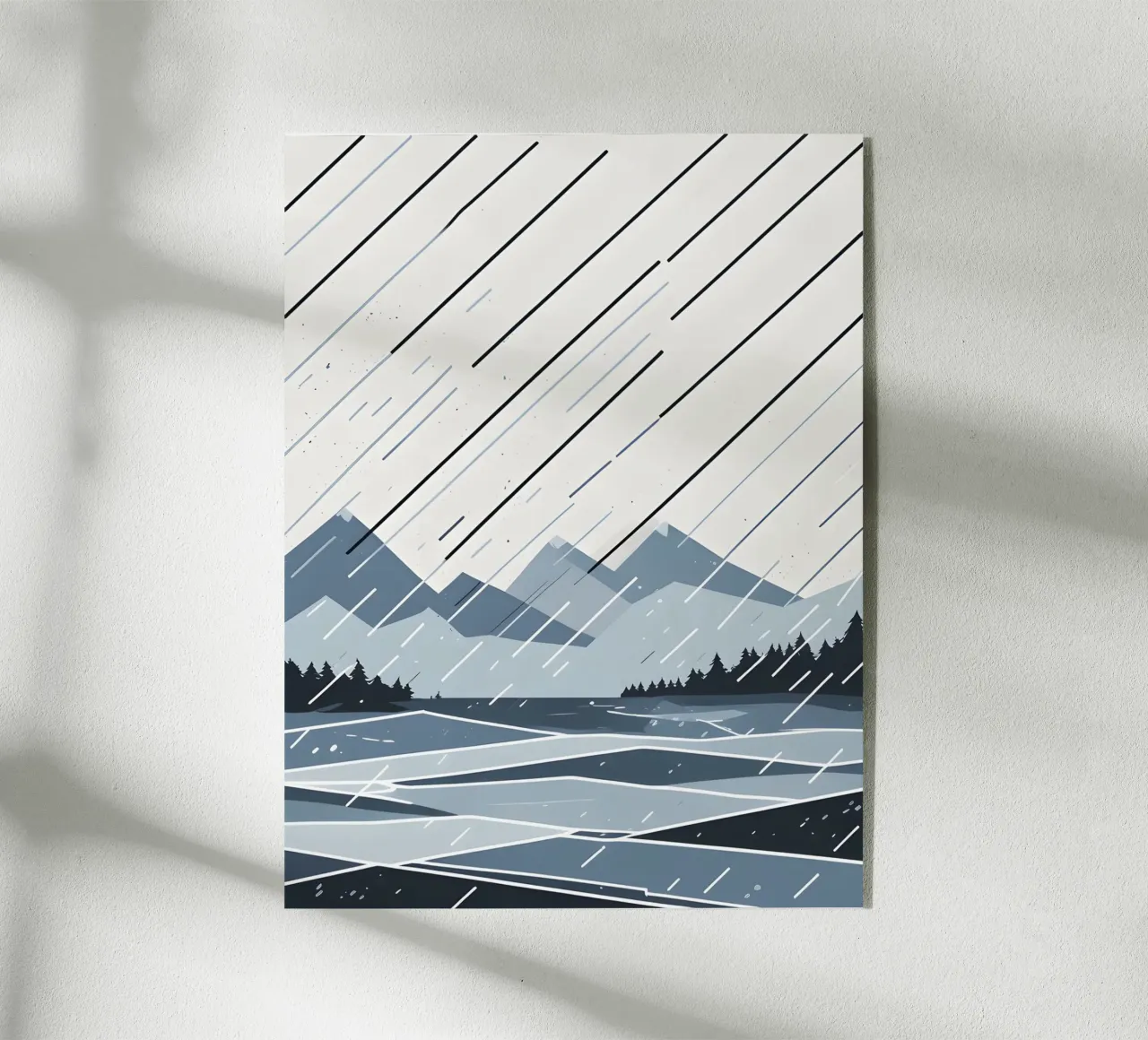 Rain lines acrylic glass by LIFESTYLE OBJECTS