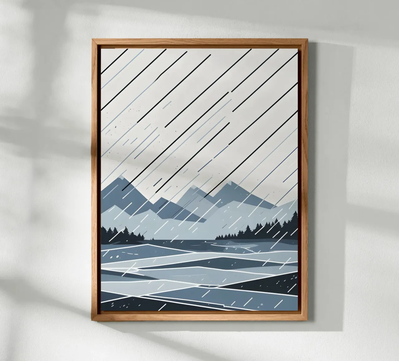 Linee di pioggia alluminio dibond da LIFESTYLE OBJECTS