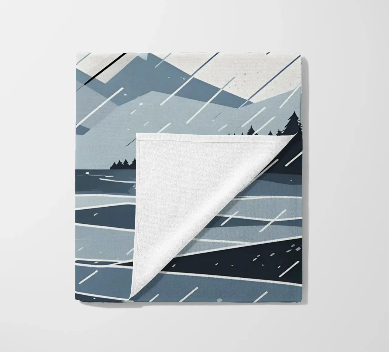 Linee di pioggia telo mare da LIFESTYLE OBJECTS