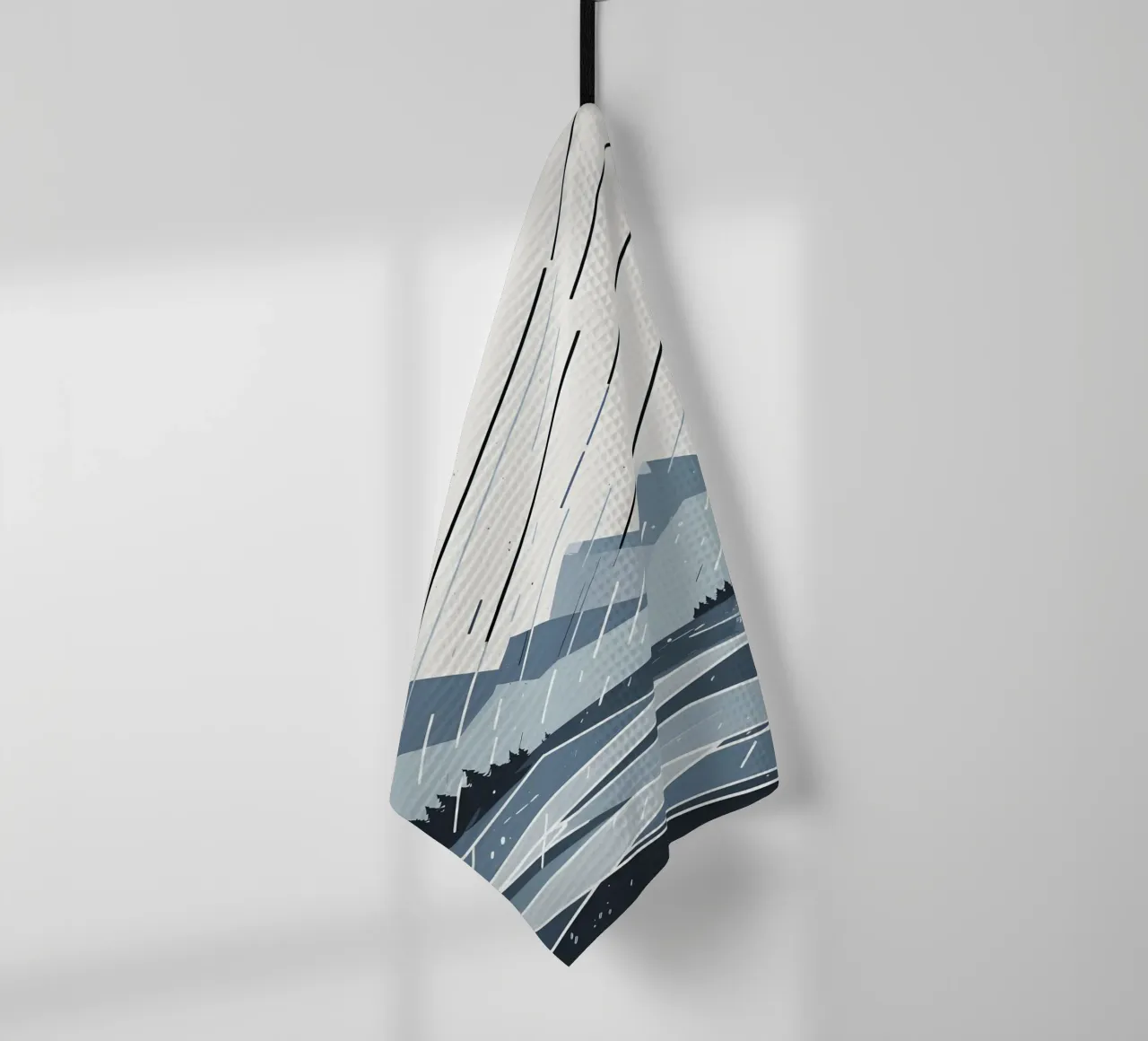 Linee di pioggia canovaccio da cucina da LIFESTYLE OBJECTS