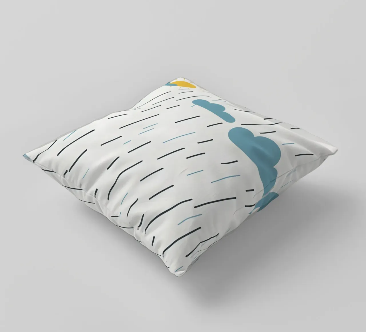 Linee di pioggia cuscino da LIFESTYLE OBJECTS