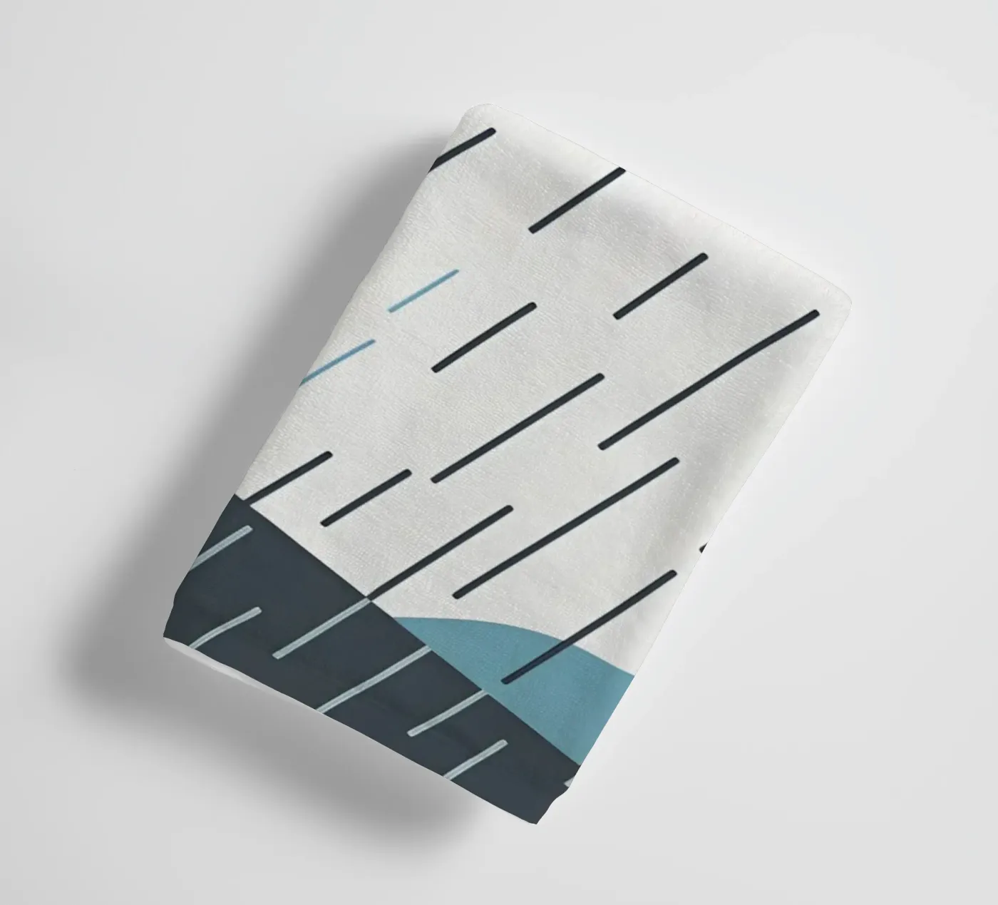 Rain lines towel by LIFESTYLE OBJECTS