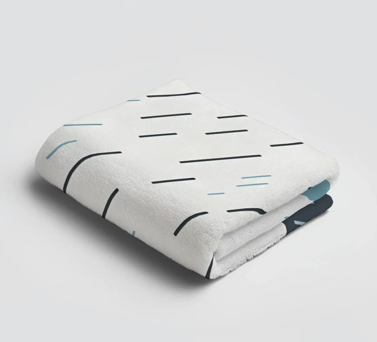 Linee di pioggia asciugamano da bagno da LIFESTYLE OBJECTS