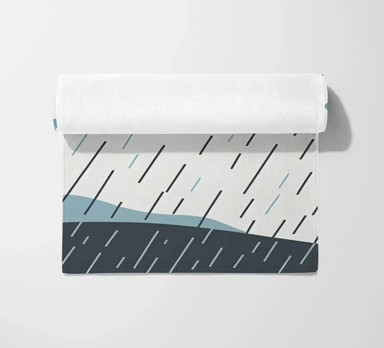 Linee di pioggia telo mare da LIFESTYLE OBJECTS