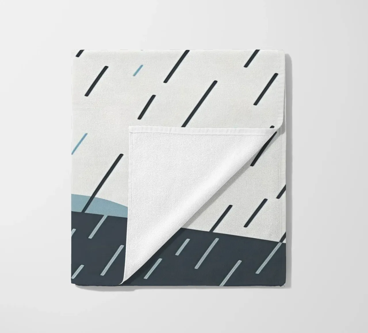 Linee di pioggia telo mare da LIFESTYLE OBJECTS