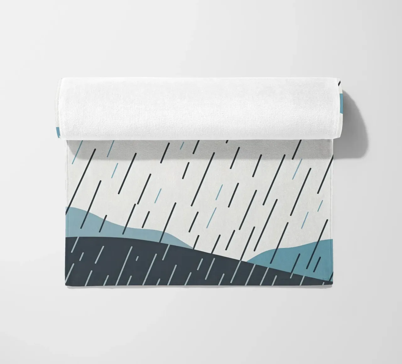 Linee di pioggia telo mare da LIFESTYLE OBJECTS