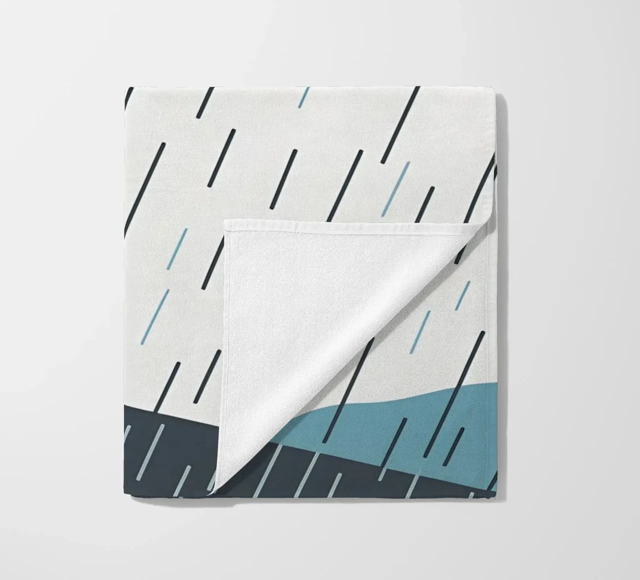 Linee di pioggia telo mare da LIFESTYLE OBJECTS