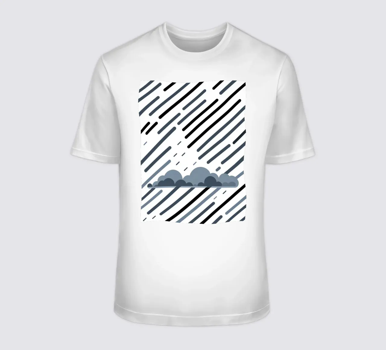 Linee di pioggia t-shirt da LIFESTYLE OBJECTS