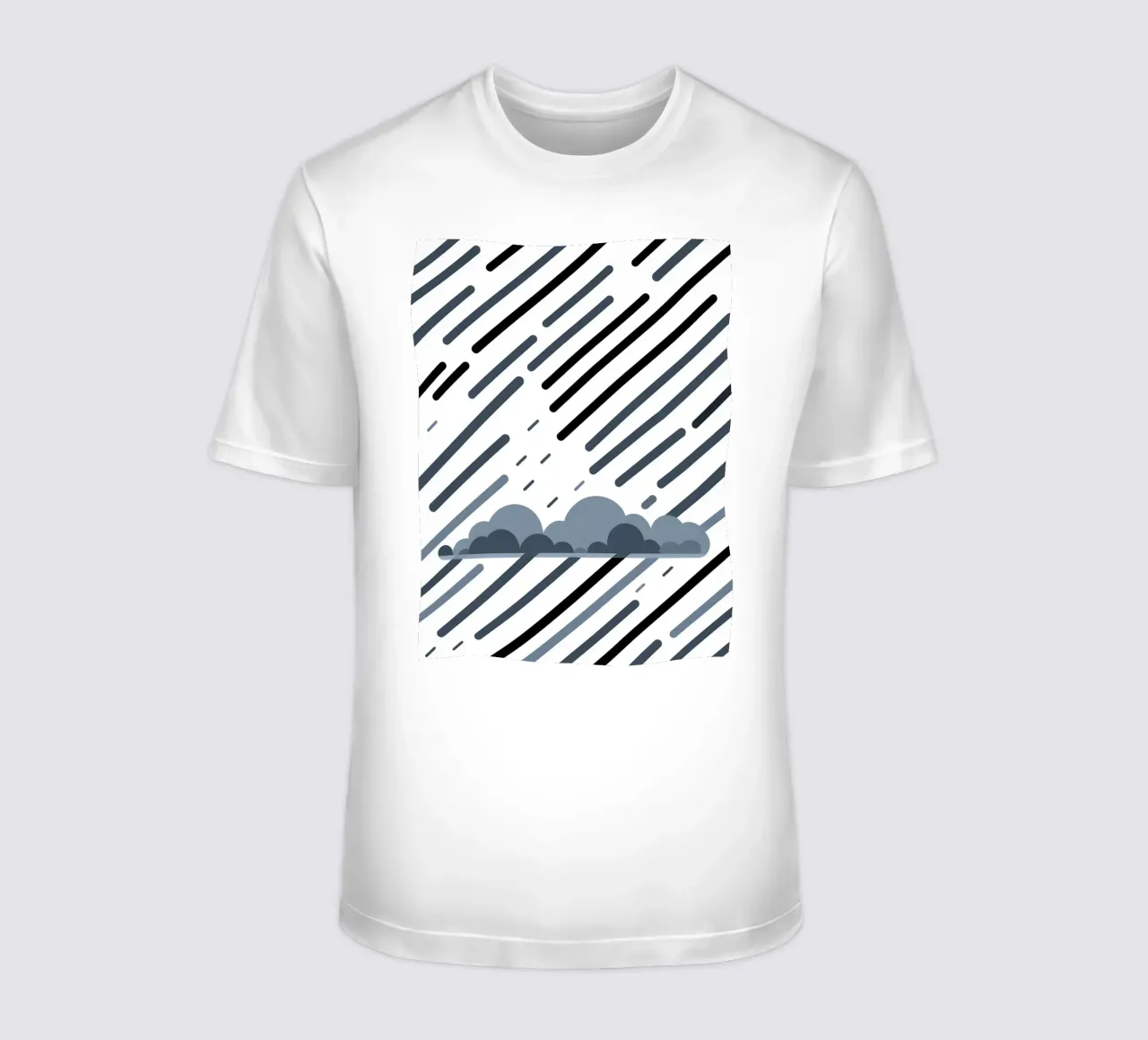Linee di pioggia t-shirt da LIFESTYLE OBJECTS