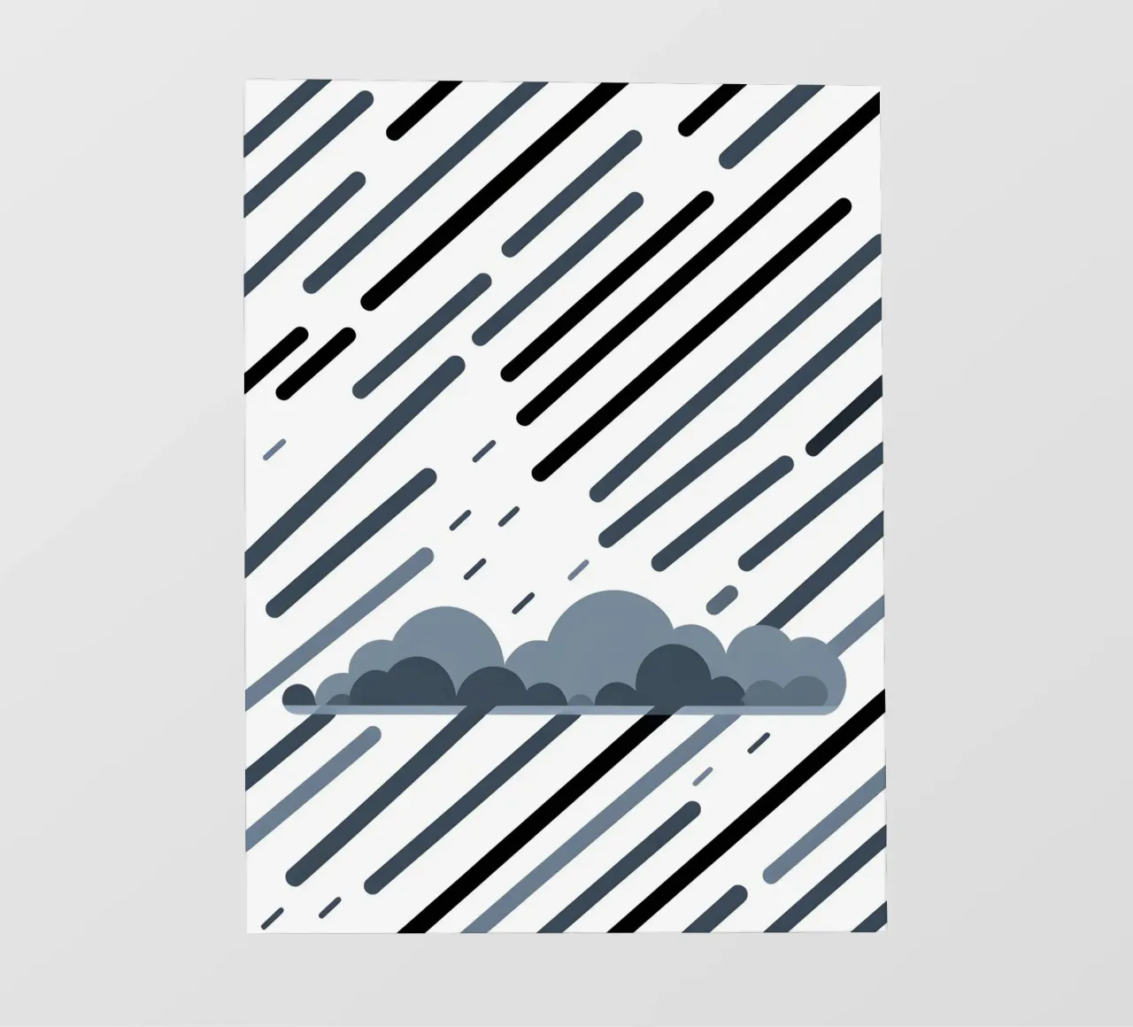 Linee di pioggia telo in pvc da LIFESTYLE OBJECTS