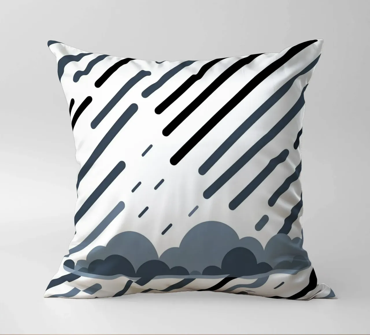 Linee di pioggia cuscino da LIFESTYLE OBJECTS