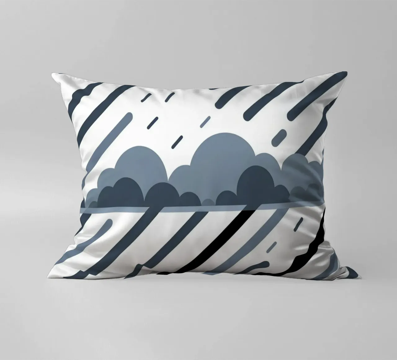 Linee di pioggia cuscino da LIFESTYLE OBJECTS