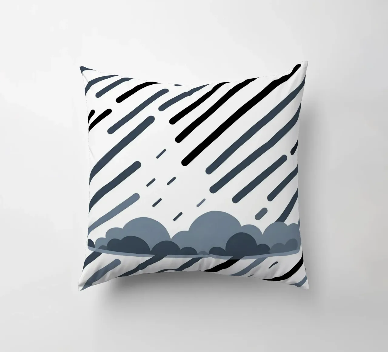 Linee di pioggia cuscino da LIFESTYLE OBJECTS