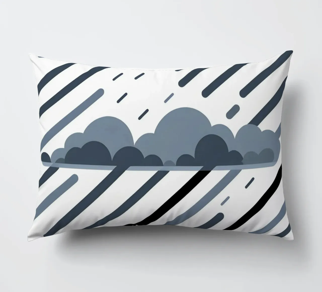 Linee di pioggia cuscino da LIFESTYLE OBJECTS