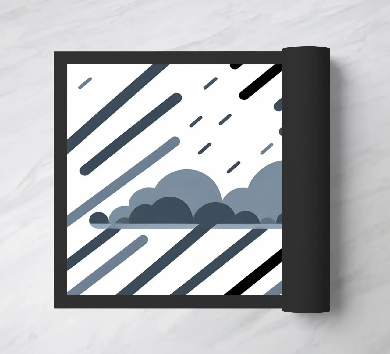 Linee di pioggia zerbino da LIFESTYLE OBJECTS