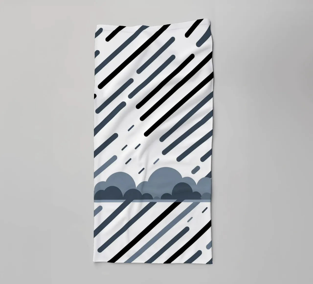 Linee di pioggia asciugamano da bagno da LIFESTYLE OBJECTS