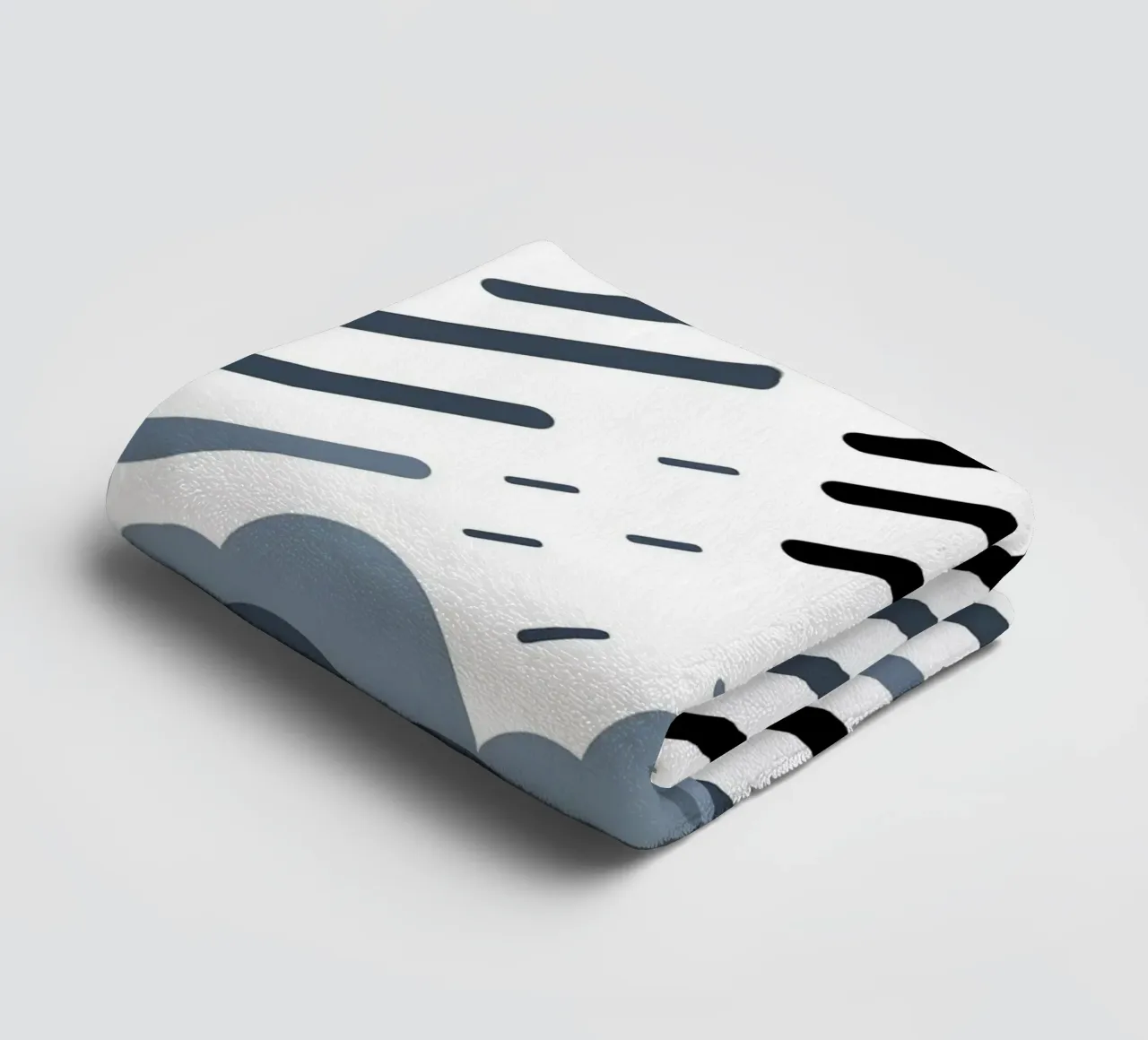 Linee di pioggia asciugamano da bagno da LIFESTYLE OBJECTS