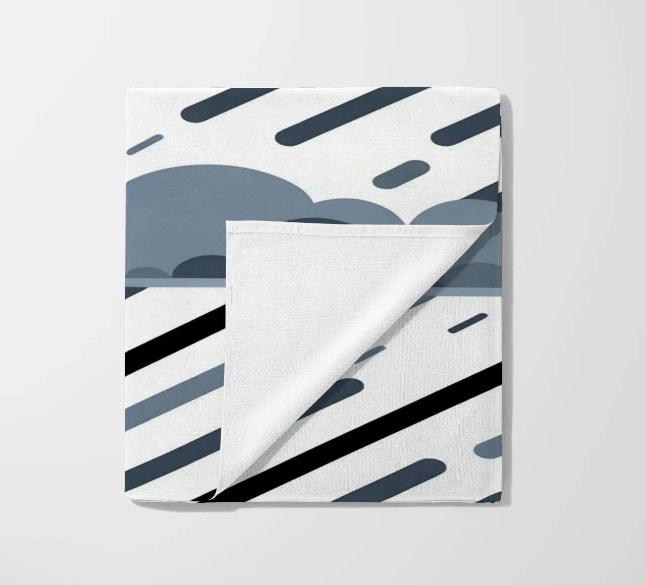 Linee di pioggia telo mare da LIFESTYLE OBJECTS