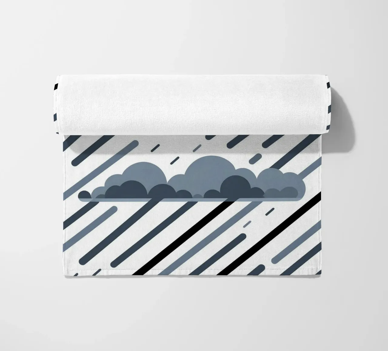 Linee di pioggia telo mare da LIFESTYLE OBJECTS