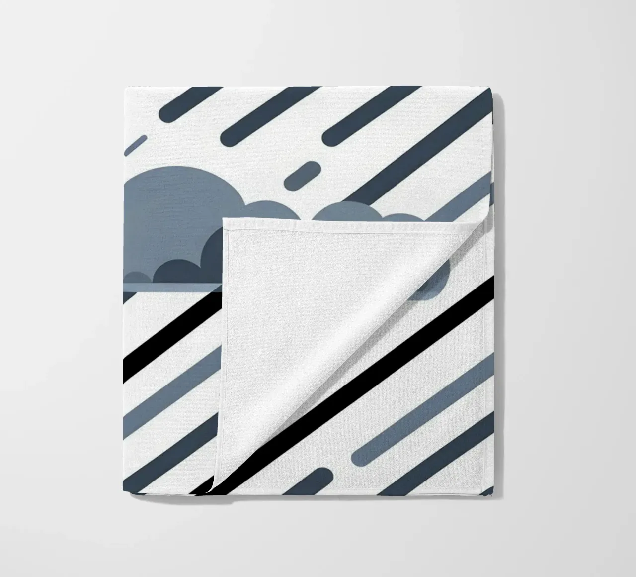 Linee di pioggia telo mare da LIFESTYLE OBJECTS