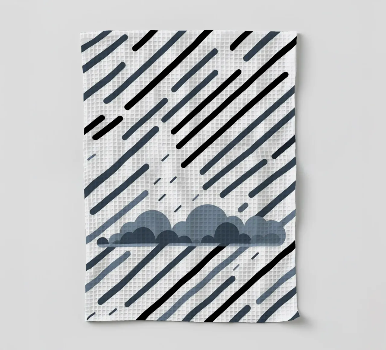 Linee di pioggia canovaccio da cucina da LIFESTYLE OBJECTS