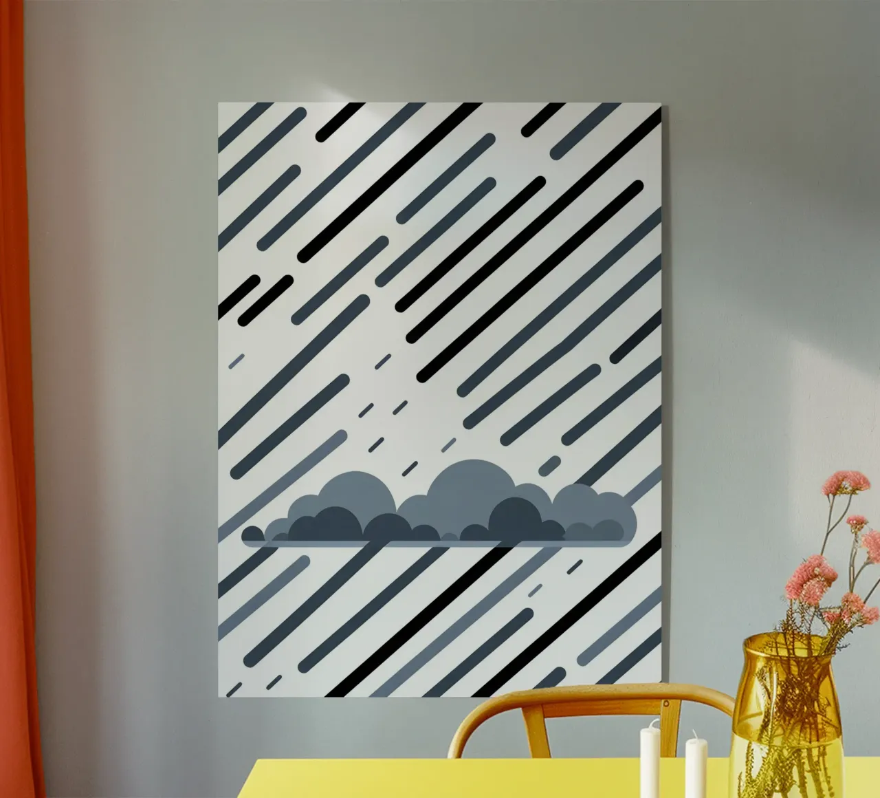 Linee di pioggia plexiglass da LIFESTYLE OBJECTS