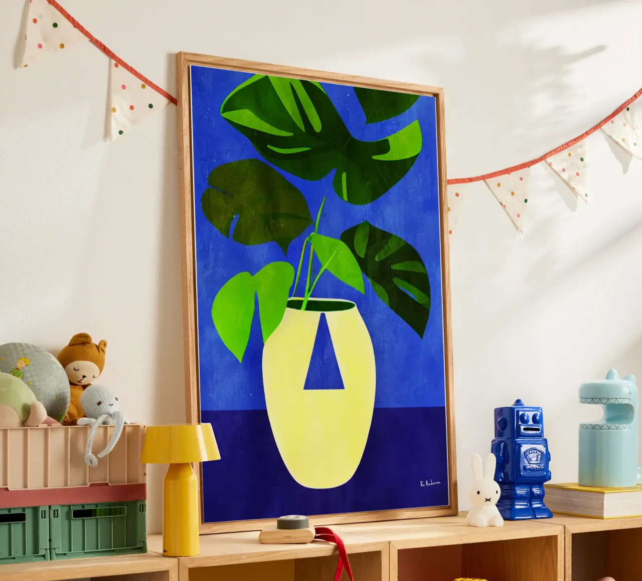 Dark Monstera plexiglass da Bo Anderson