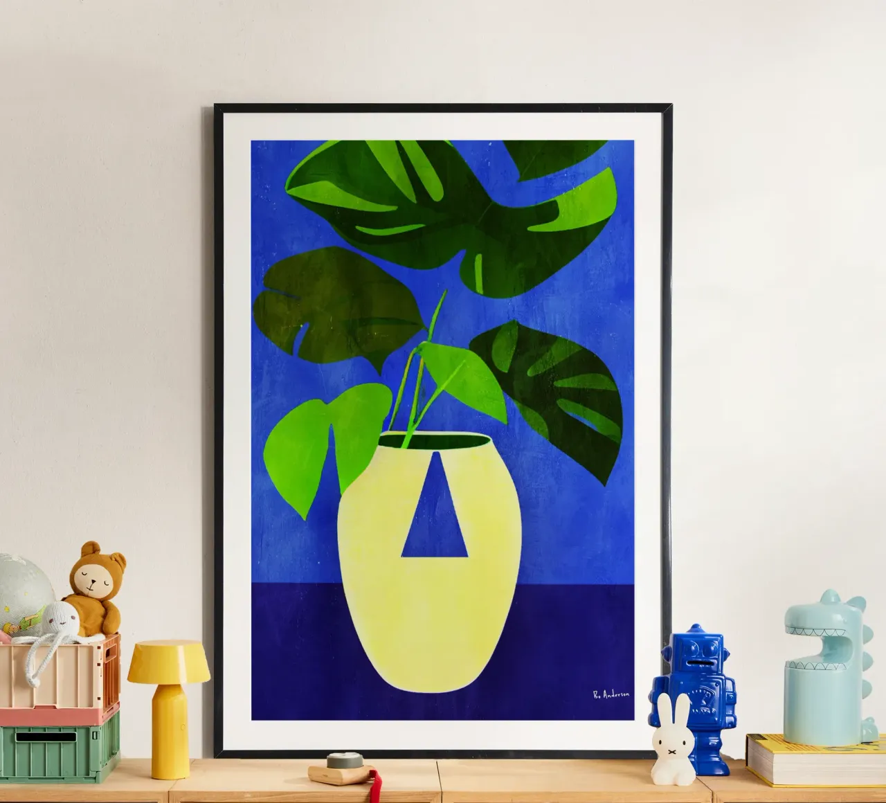 Dark Monstera poster da Bo Anderson