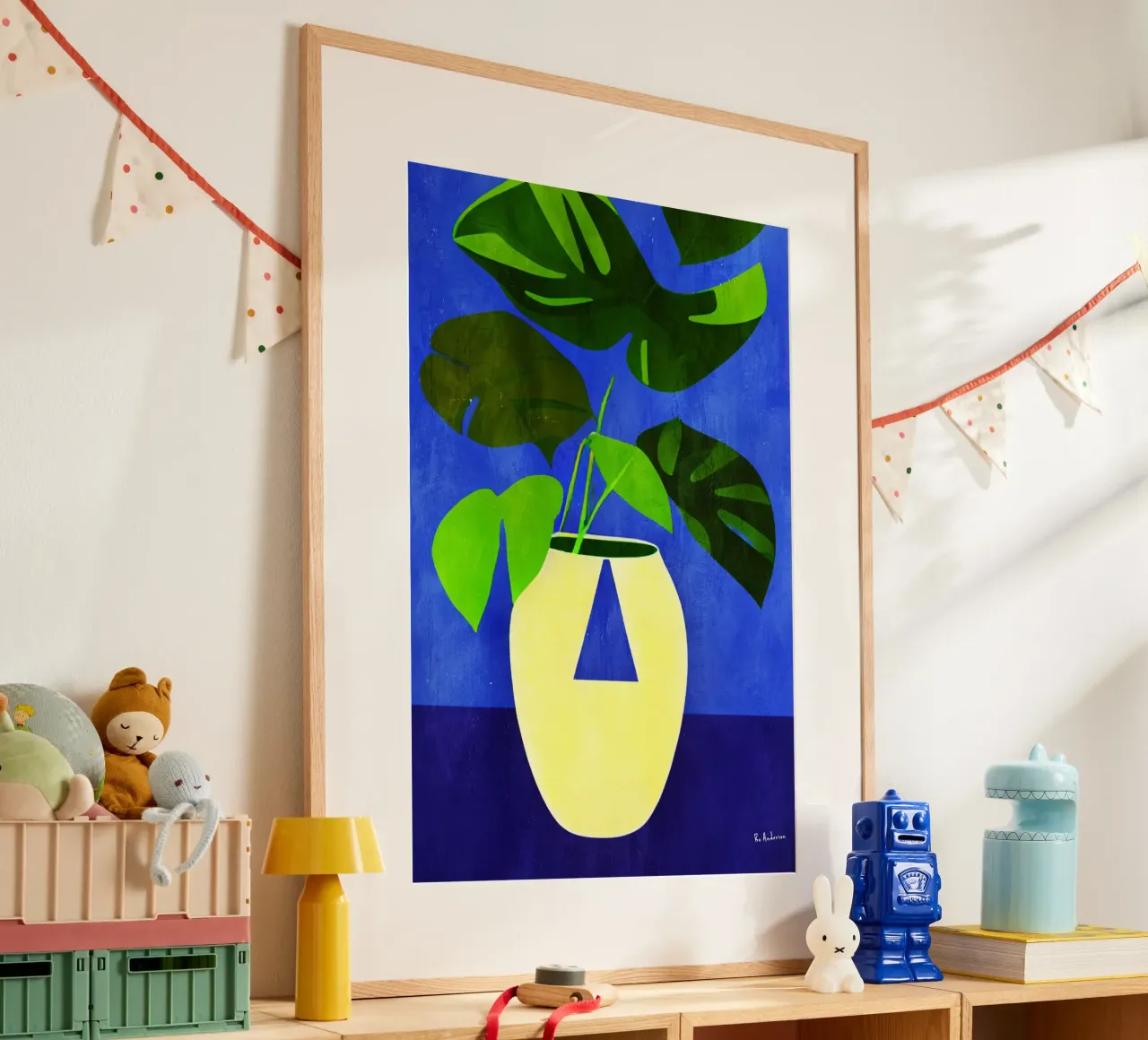 Dark Monstera poster da Bo Anderson