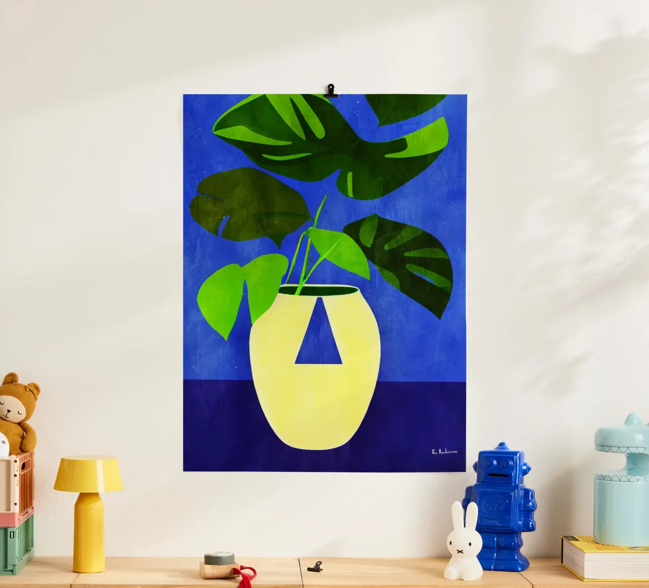 Dark Monstera poster da Bo Anderson