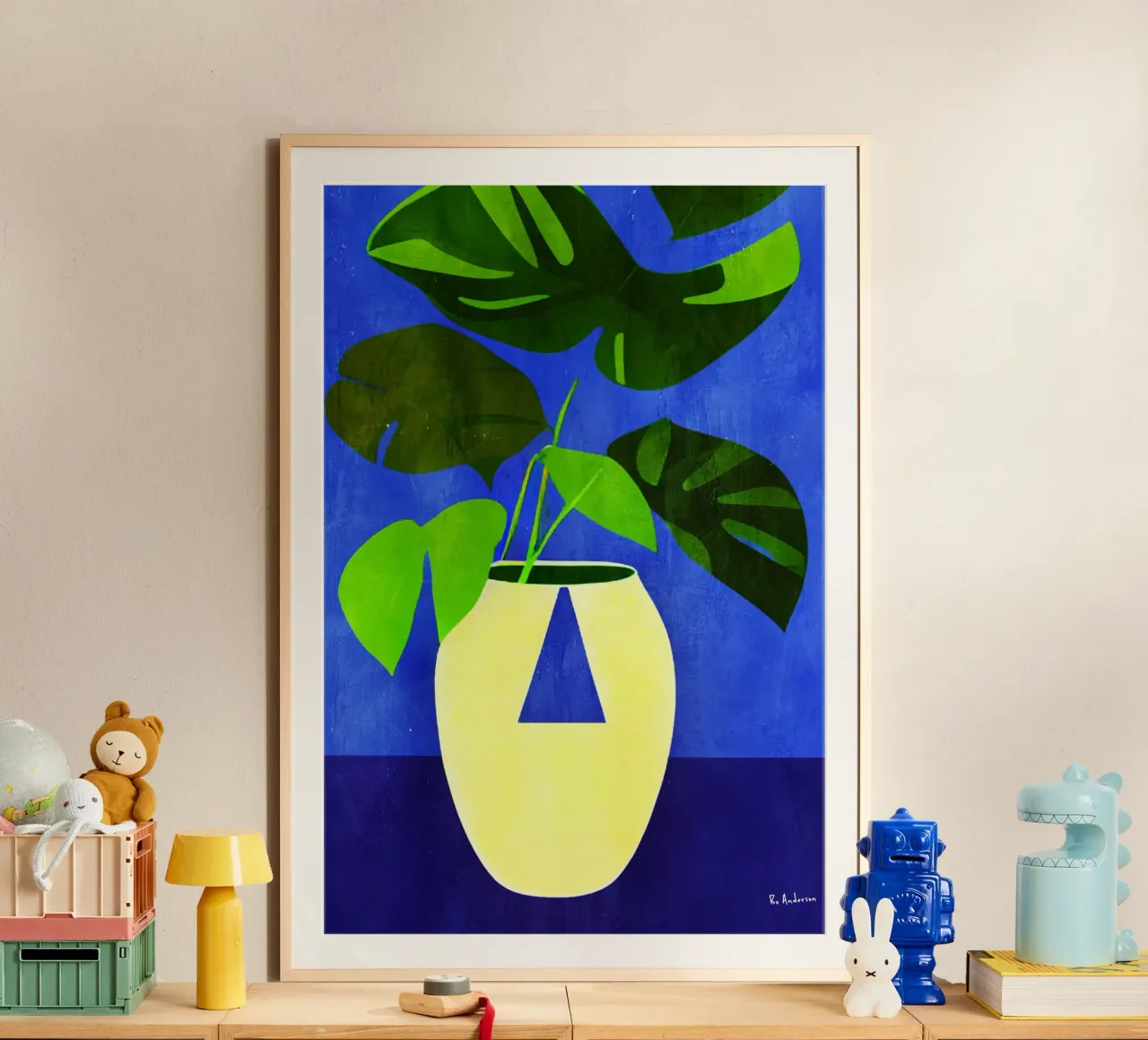 Dark Monstera poster da Bo Anderson