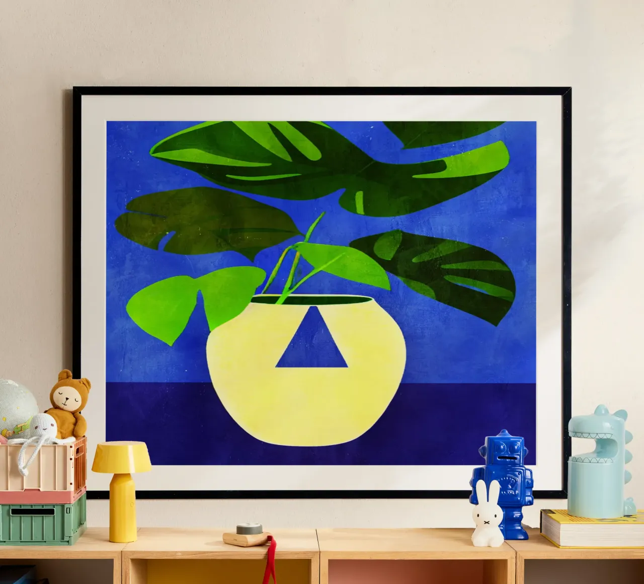 Dark Monstera poster da Bo Anderson