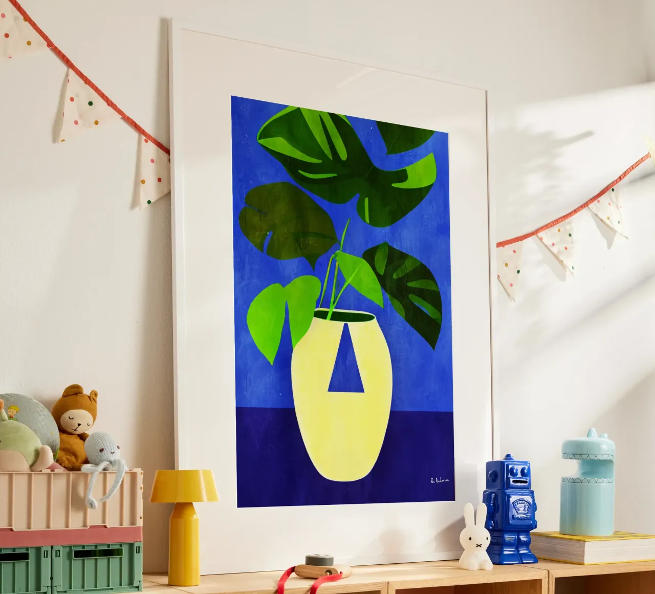 Dark Monstera poster da Bo Anderson