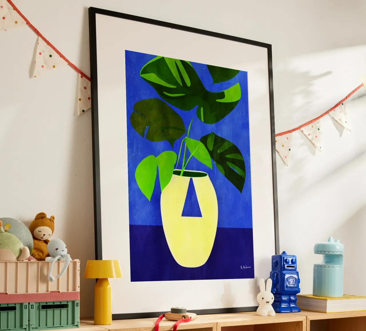 Dark Monstera poster da Bo Anderson