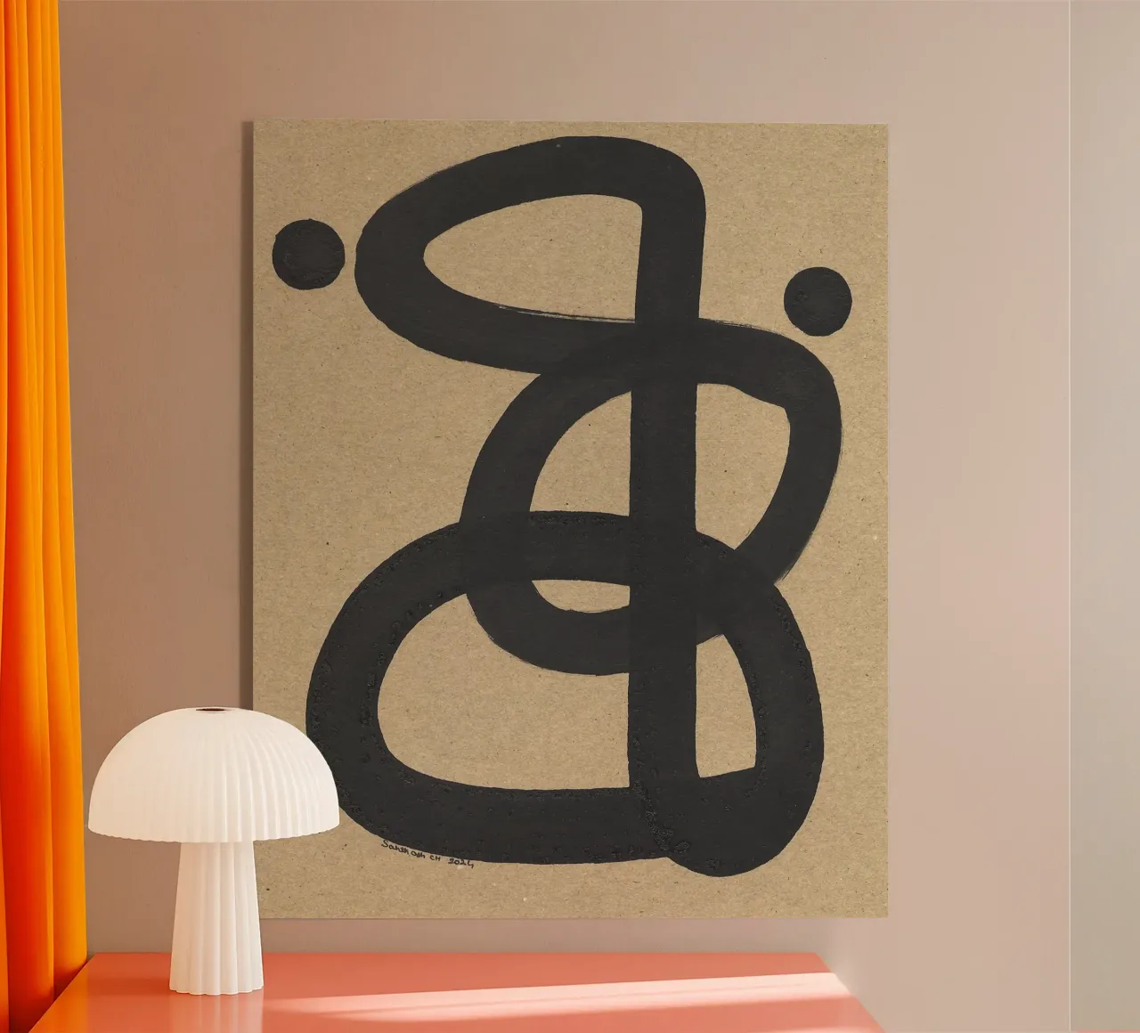 Umani III plexiglass da Santhosh CH