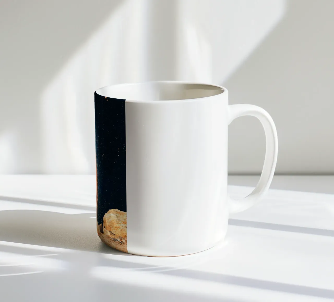 Donna e galassia tazza in ceramica da arizrab