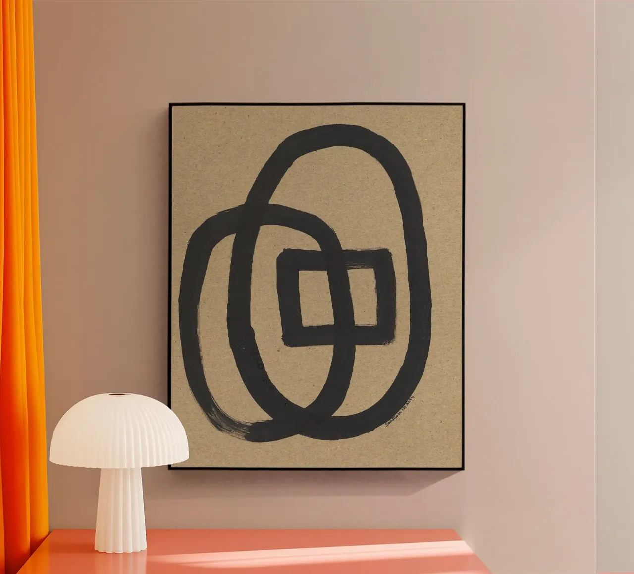Vía Abstracta XIX metacrilato de Santhosh CH