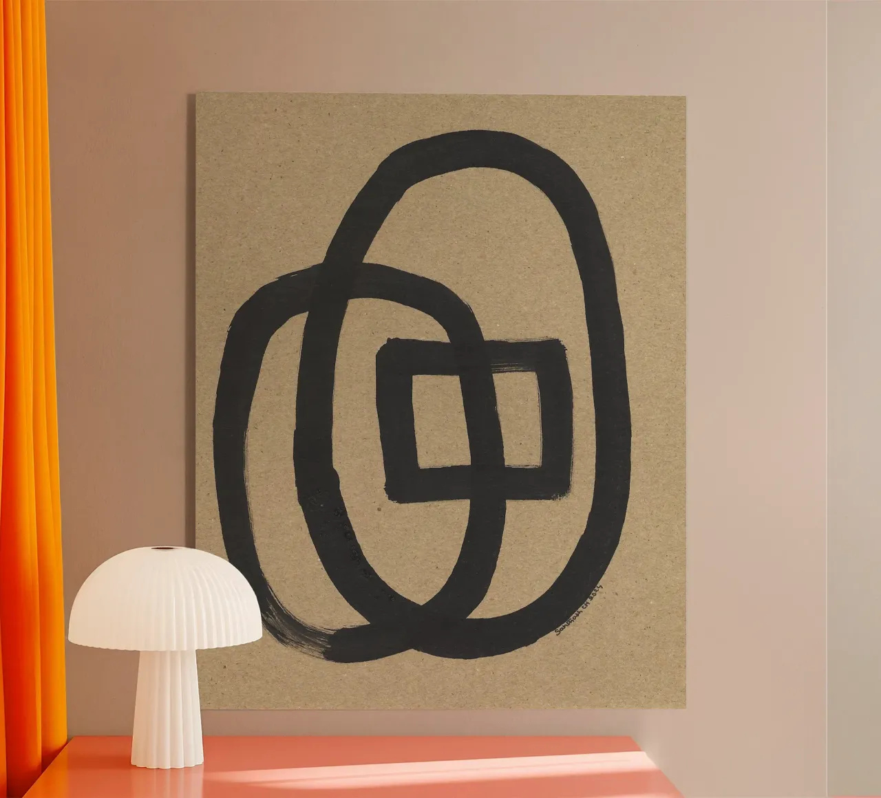 Vía Abstracta XIX metacrilato de Santhosh CH