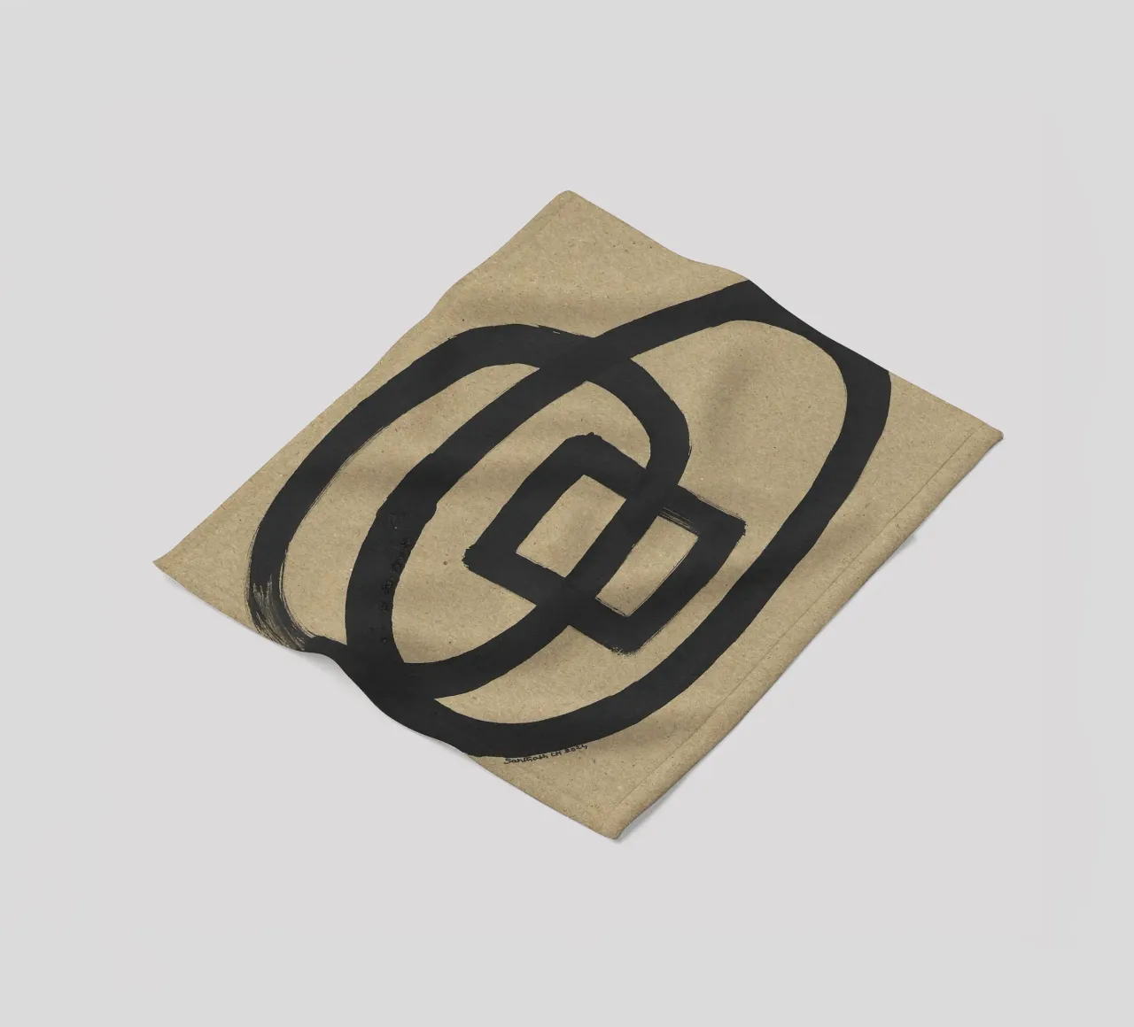 Abstract Way XIX fleece blanket by Santhosh CH